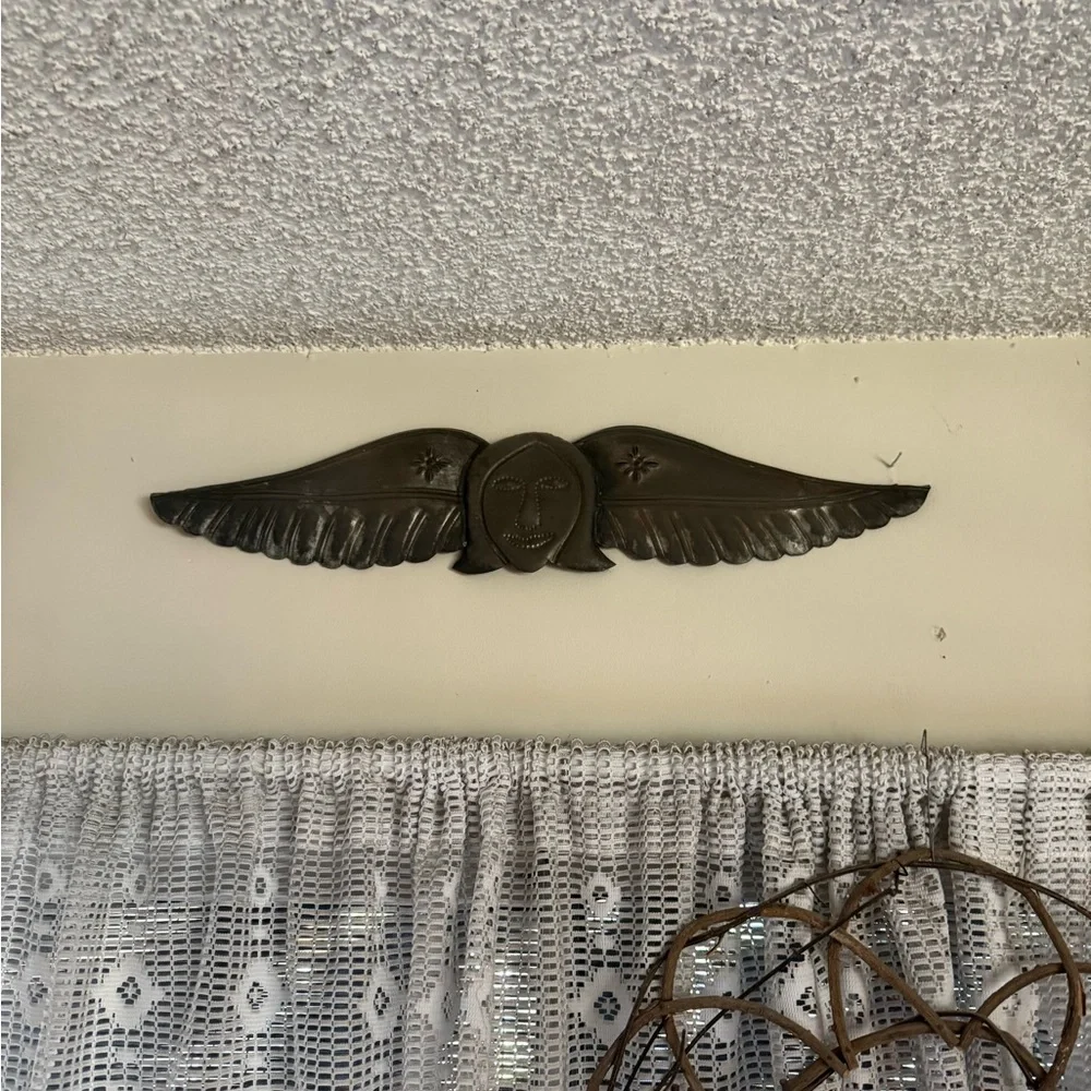 Decorative Bronze Angel Wing Wall Art